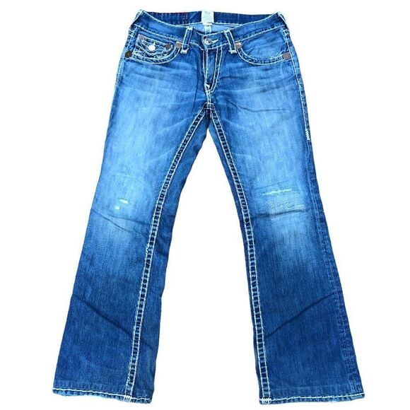 TRUE Religion Jeans Size 31 BILLY SUPER T Blue - Picture 4 of 7